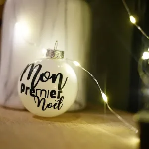 Boule de Noël - MON PREMIER NOEL - 18H19