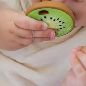 Anneau de dentition oli and carol jouet bain bébé dentaire kiwi