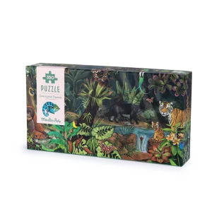 Puzzle Dans la forêt tropicale ( 350 pièces ) -Tout autour du monde